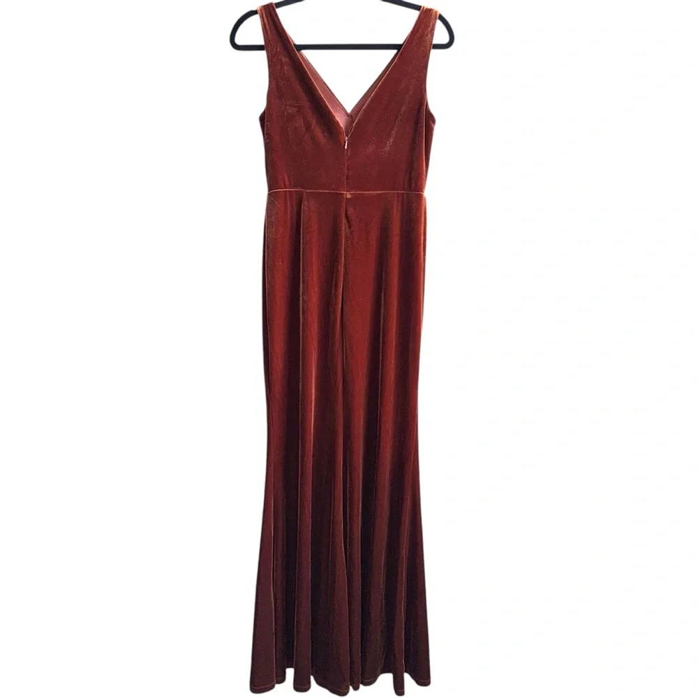 Revelry Rust Maxi Dress - Picture 6 of 12